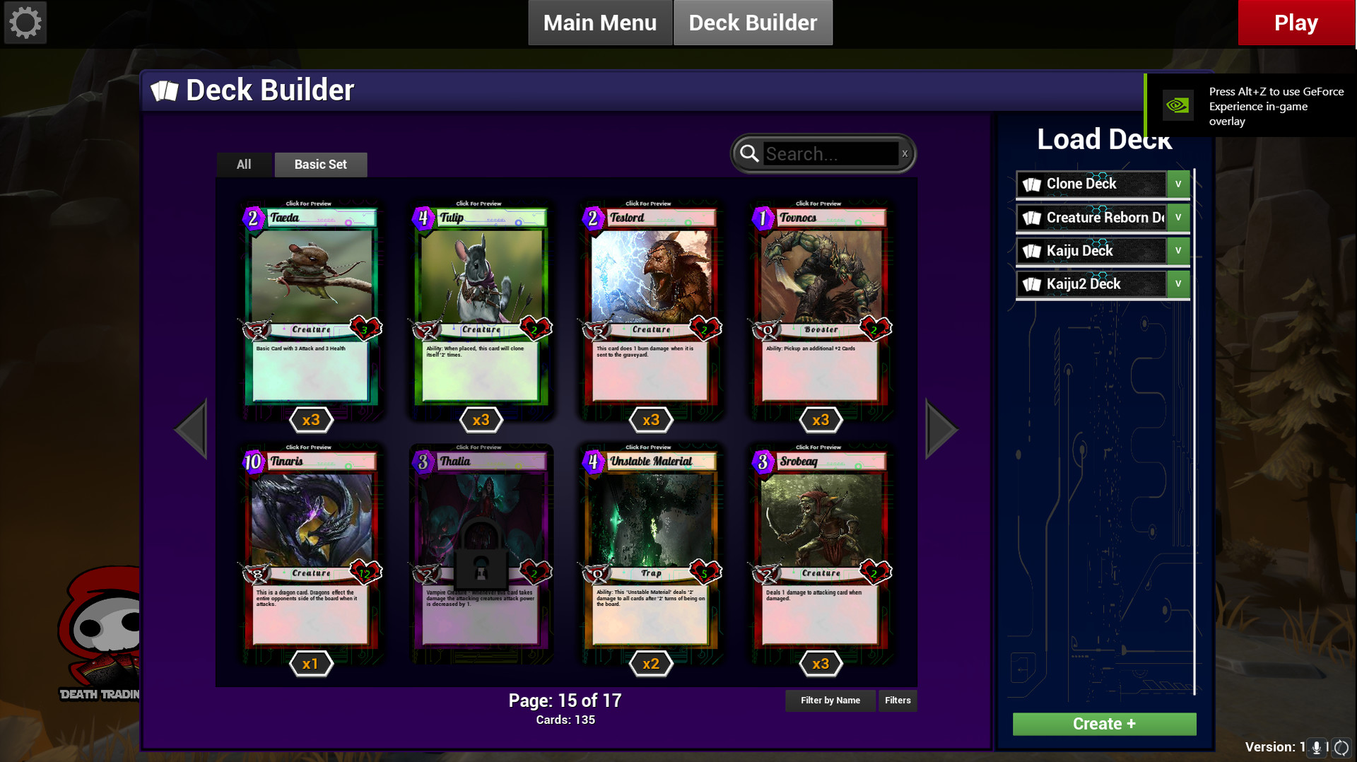 #5. Death Trading Card Game (Steam) 由: Death