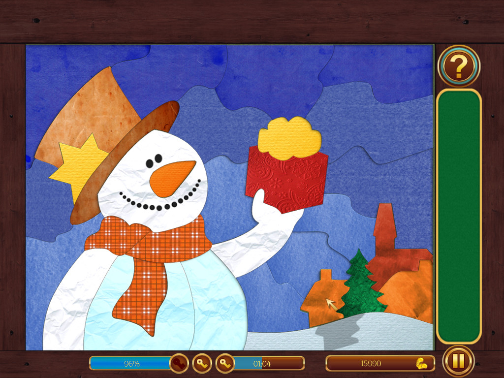 Christmas Patchwork Frozen Featured Screenshot #1