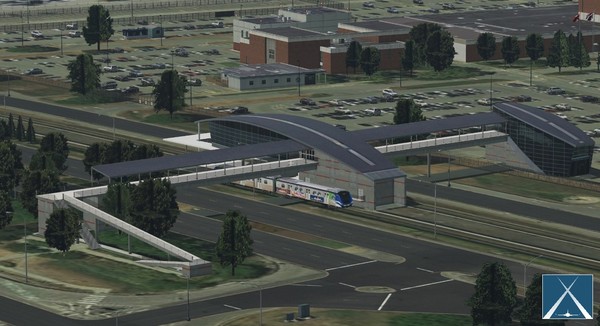 X-Plane 11 - Add-on: Globall Art - CYVR - Vancouver International Airport — скриншот 15