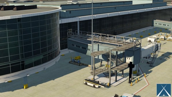X-Plane 11 - Add-on: Globall Art - CYVR - Vancouver International Airport — скриншот 9