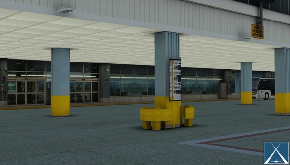 X-Plane 11 - Add-on: Globall Art - CYVR - Vancouver International Airport — скриншот 12