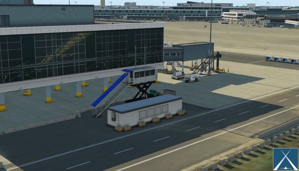 X-Plane 11 - Add-on: Globall Art - CYVR - Vancouver International Airport — скриншот 13