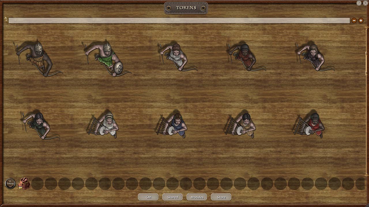 Fantasy Grounds - Jans Tokenpack 16 - Ancient Greek Heroesのスクリーンショット 1