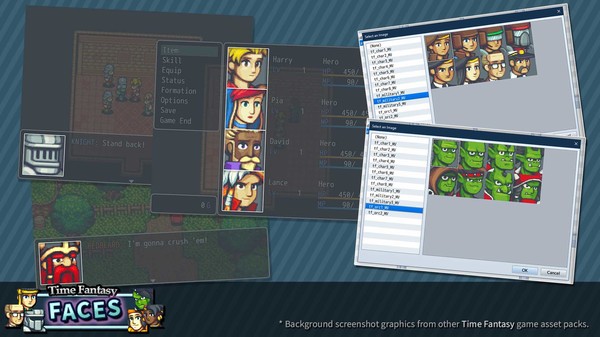 RPG Maker MV - Time Fantasy Faces