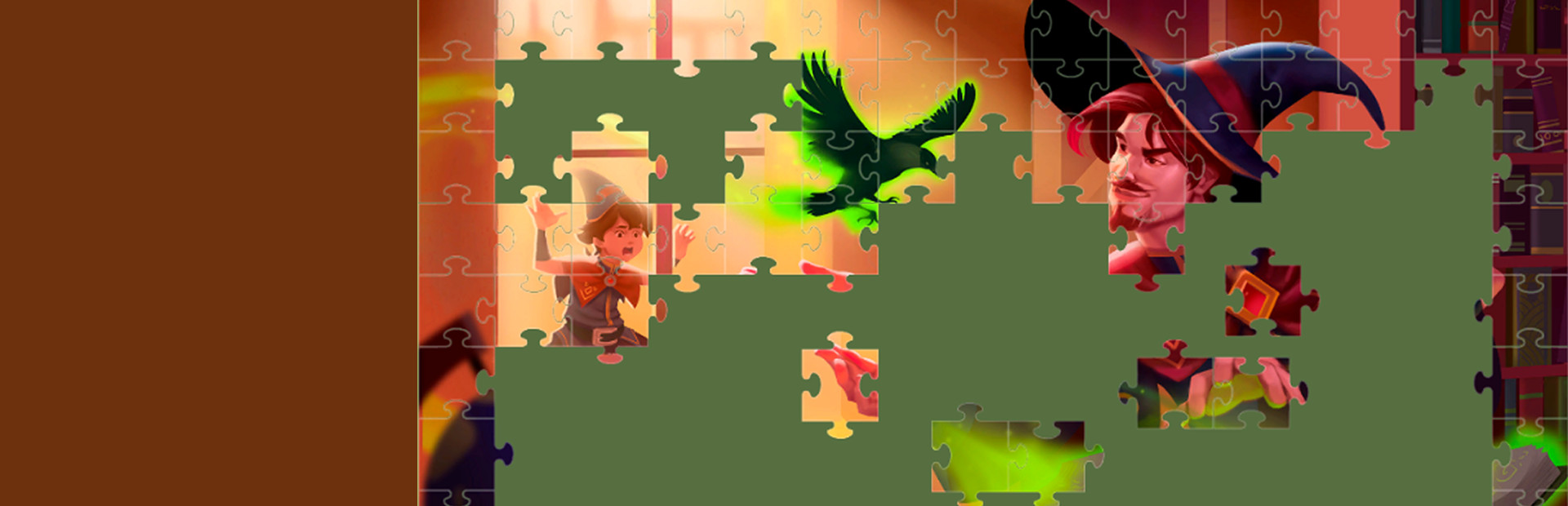 Magic Lessons in Wand Valley - a jigsaw puzzle tale