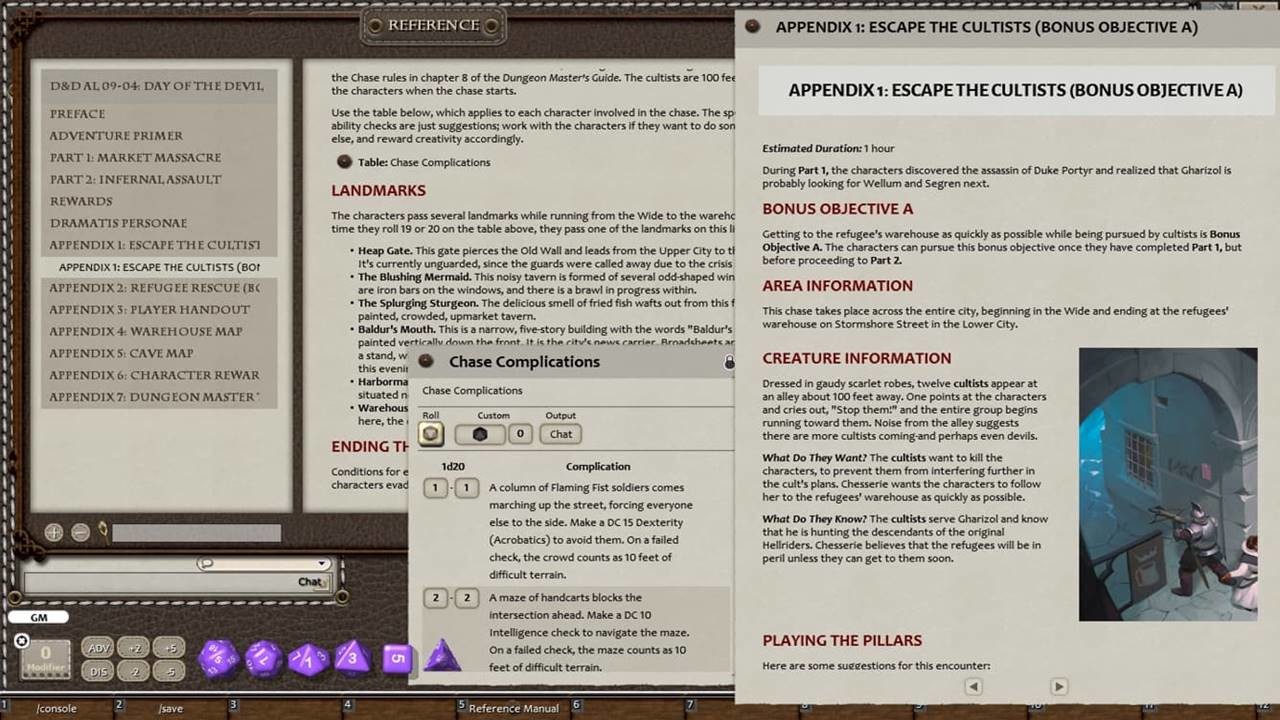 Fantasy Grounds - D&D Adventurer's League 09-04 The Day of the Devil Featured Screenshot #1