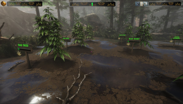Скриншот 1 из игры Cannabis Farmer Strain Master