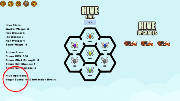 Creature Clicker - Wasp Sugar #1