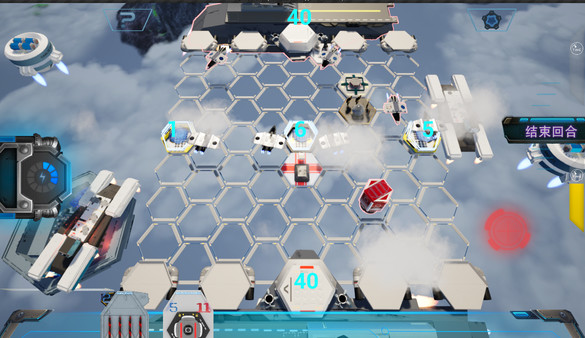 Screenshot z Kármán line: the edge of war