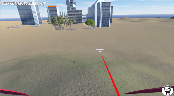 Screenshot z CurryKitten FPV Simulator
