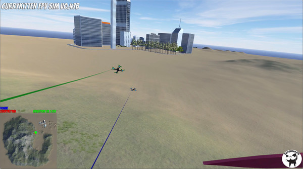 Screenshot z CurryKitten FPV Simulator