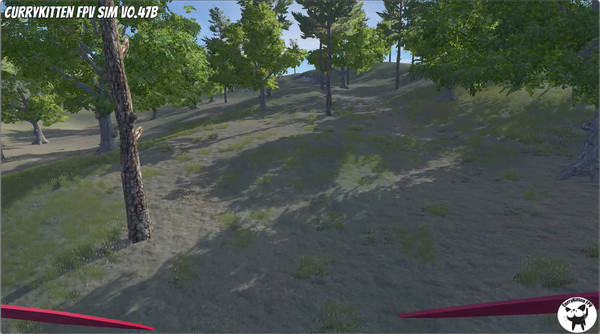 Screenshot z CurryKitten FPV Simulator