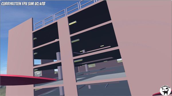 Screenshot z CurryKitten FPV Simulator