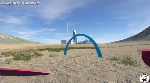 Screenshot z CurryKitten FPV Simulator