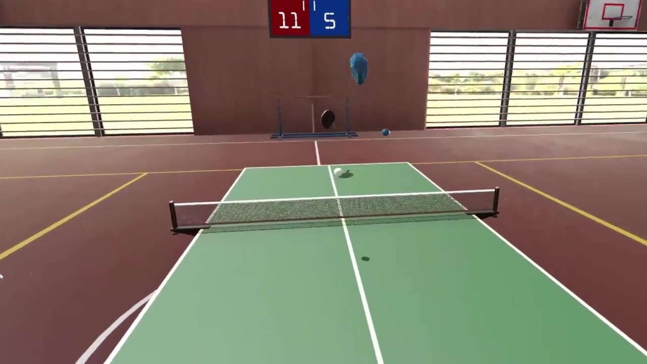 #5. Pro Table Tennis VR (Steam) De: GoodBaller