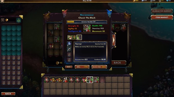 Screenshot z Gladiator Guild Manager: Prologue Screenshot z Gladiator Guild Manager: Prologue