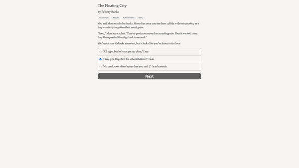 Screenshot z The Floating City