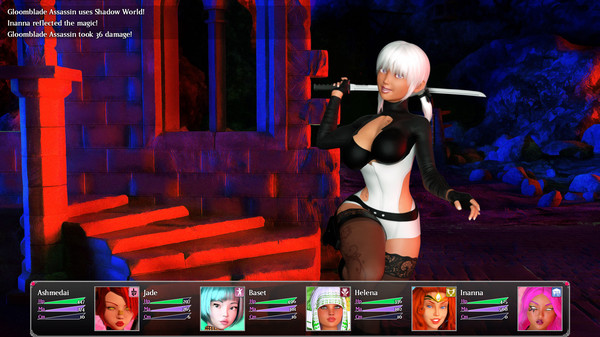 Screenshot z Ashmedai: Queen of Lust