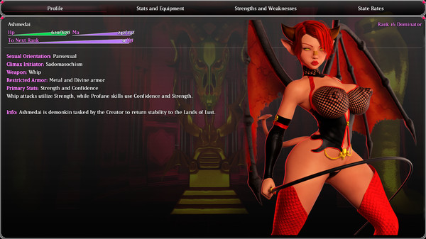 Screenshot z Ashmedai: Queen of Lust