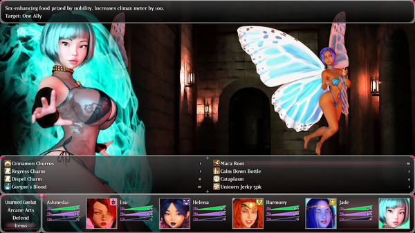 Screenshot z Ashmedai: Queen of Lust
