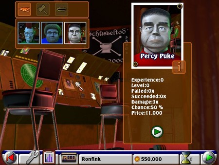 Screenshot z Klomanager - Hochgewürgt