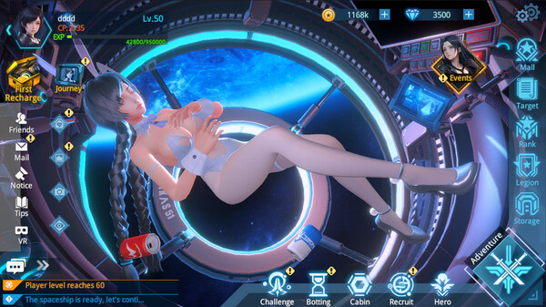 Screenshot z Angel Legion: LSP Idle RPG