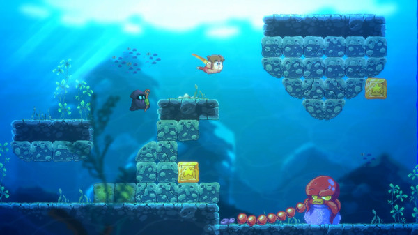 Alex Kidd in Miracle World DX-游戏截图