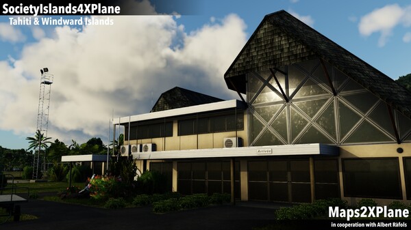 X-Plane 11 - Add-on: Aerosoft - Society Islands XP - Tahiti & Windward Islands — скриншот 10