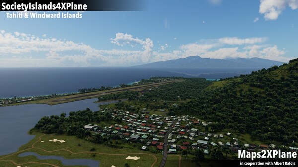 X-Plane 11 - Add-on: Aerosoft - Society Islands XP - Tahiti & Windward Islands — скриншот 8