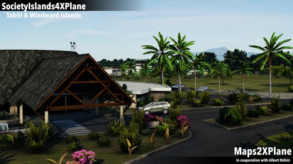 X-Plane 11 - Add-on: Aerosoft - Society Islands XP - Tahiti & Windward Islands — скриншот 12