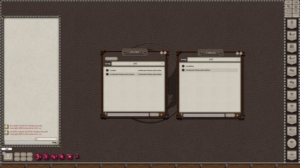 Fantasy Grounds - Rumours, Notes and Books Collection