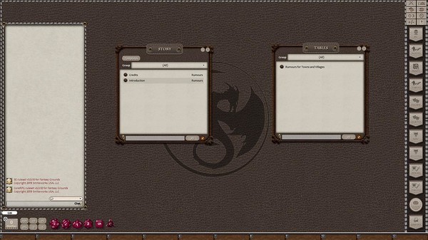 Fantasy Grounds - Rumours, Notes and Books Collection