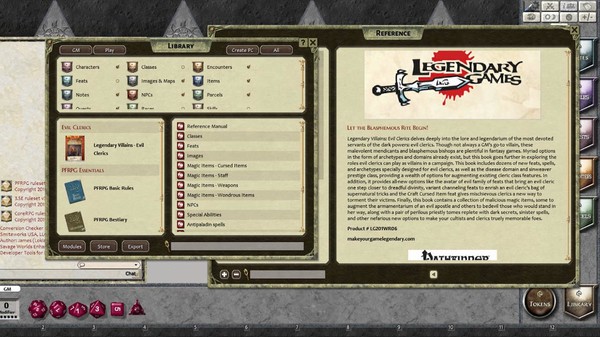 Fantasy Grounds - Legendary Villains: Evil Clerics