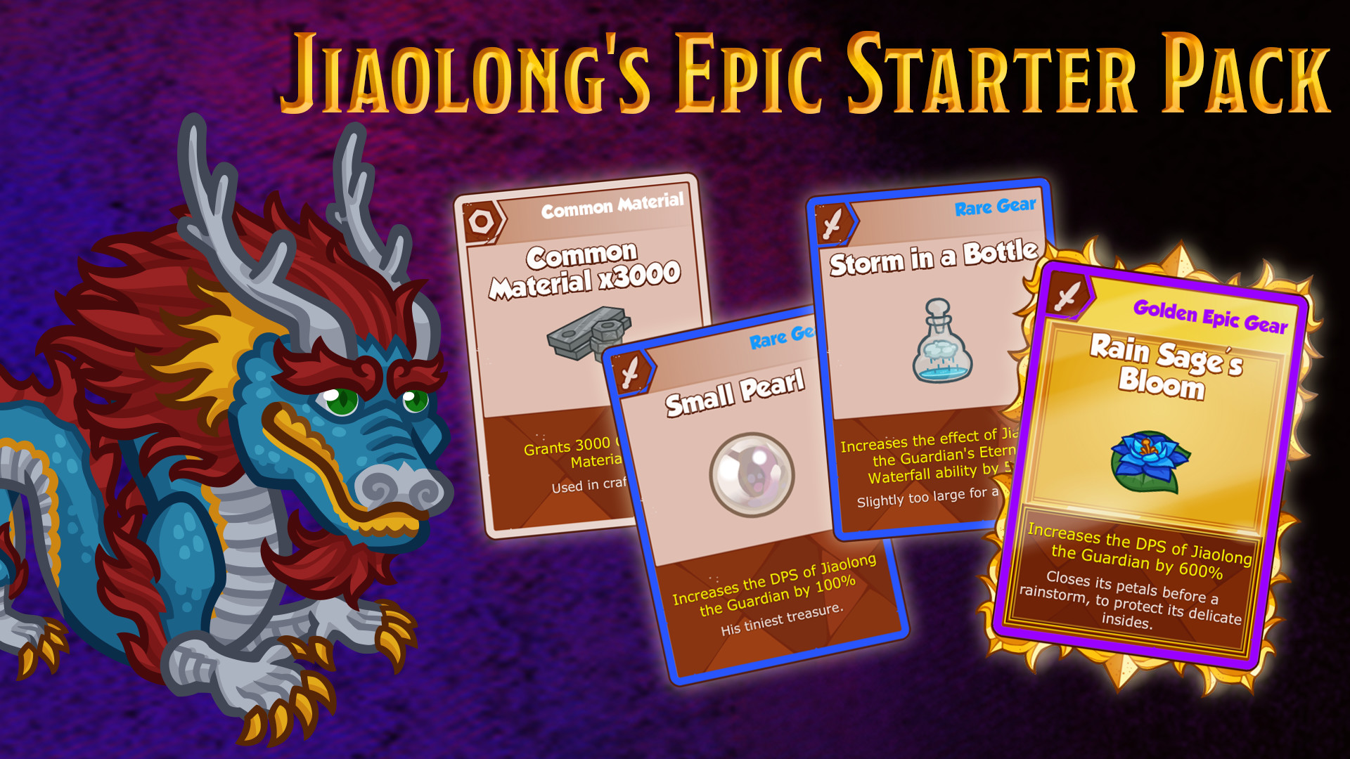 Crusaders of the Lost Idols: Jiaolong's Epic Starter Pack Featured Screenshot #1