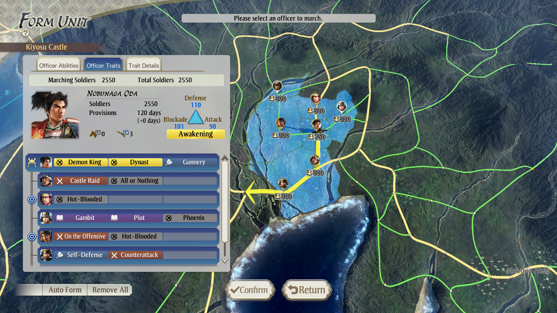 NOBUNAGA’S AMBITION: Awakening