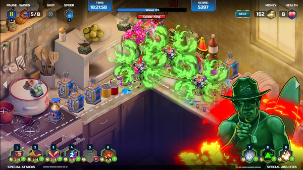 Screenshot z Bugvasion TD Screenshot z Bugvasion TD