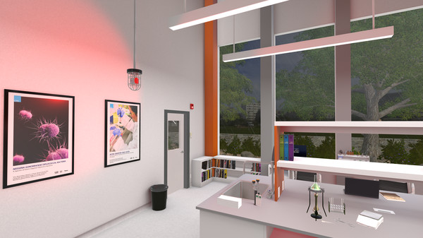 Screenshot z LabTrainingVR: Biosafety Cabinet Edition Screenshot z LabTrainingVR: Biosafety Cabinet Edition