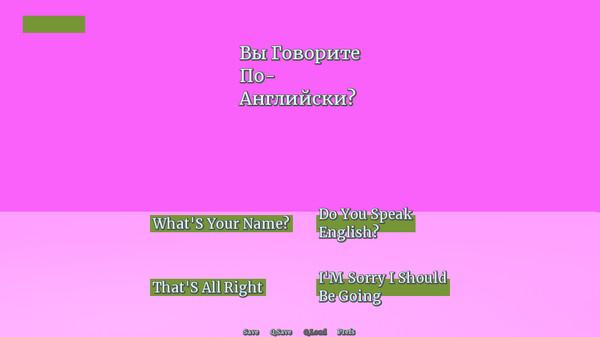 Screenshot z Da! Russian Quiz