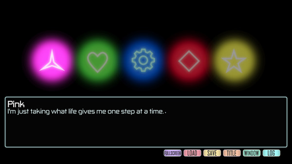 Screenshot z Personality Dating Sim