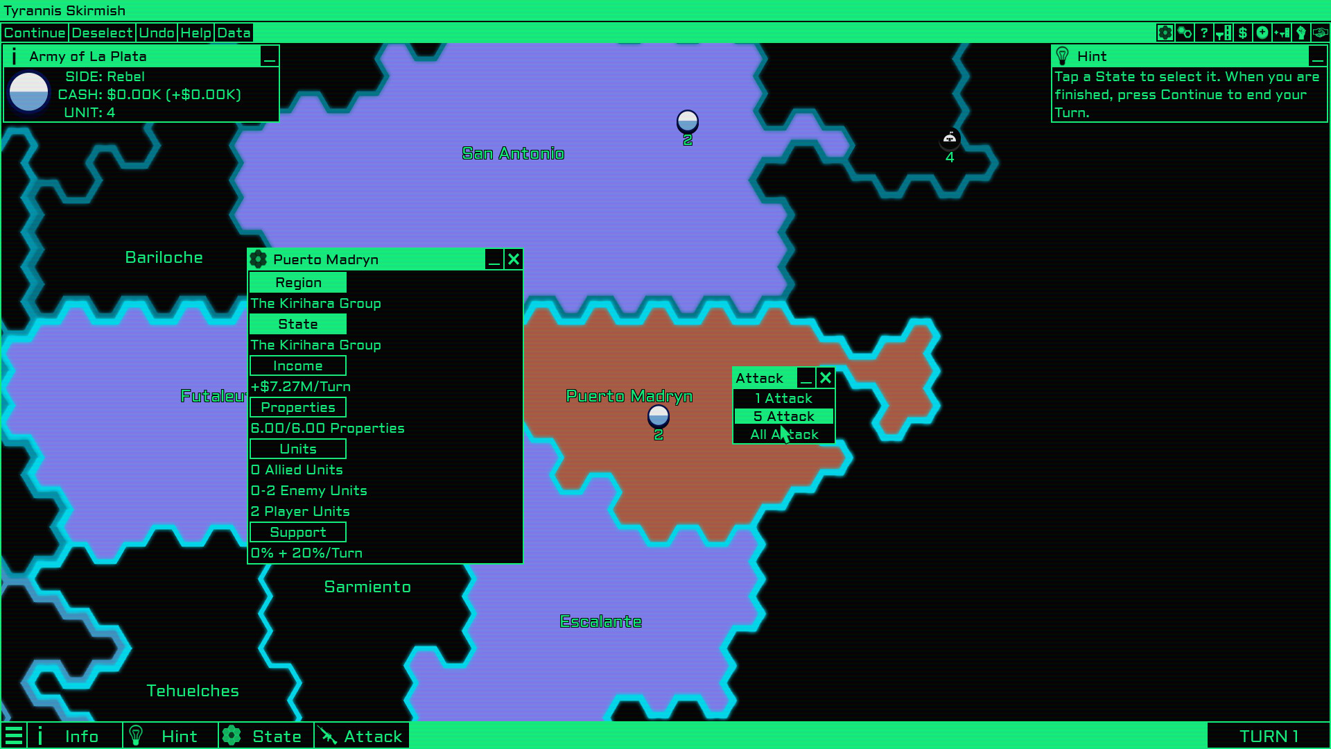 Tyrannis screenshot screenshot 2