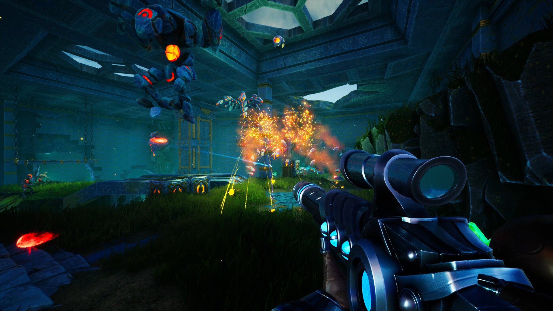 screenshot of AFTERBLAST 4