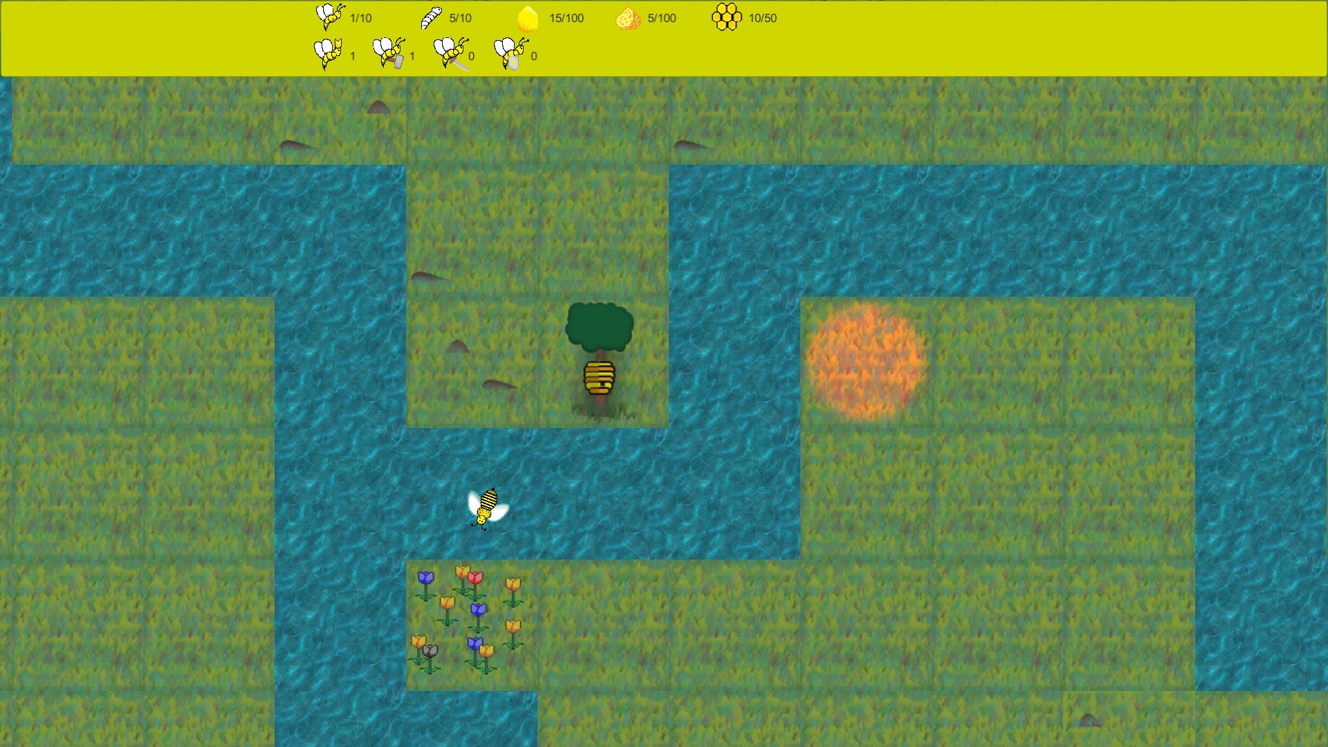 #5. Kingdom of Bees (Steam) 게시자: Lezy Bee