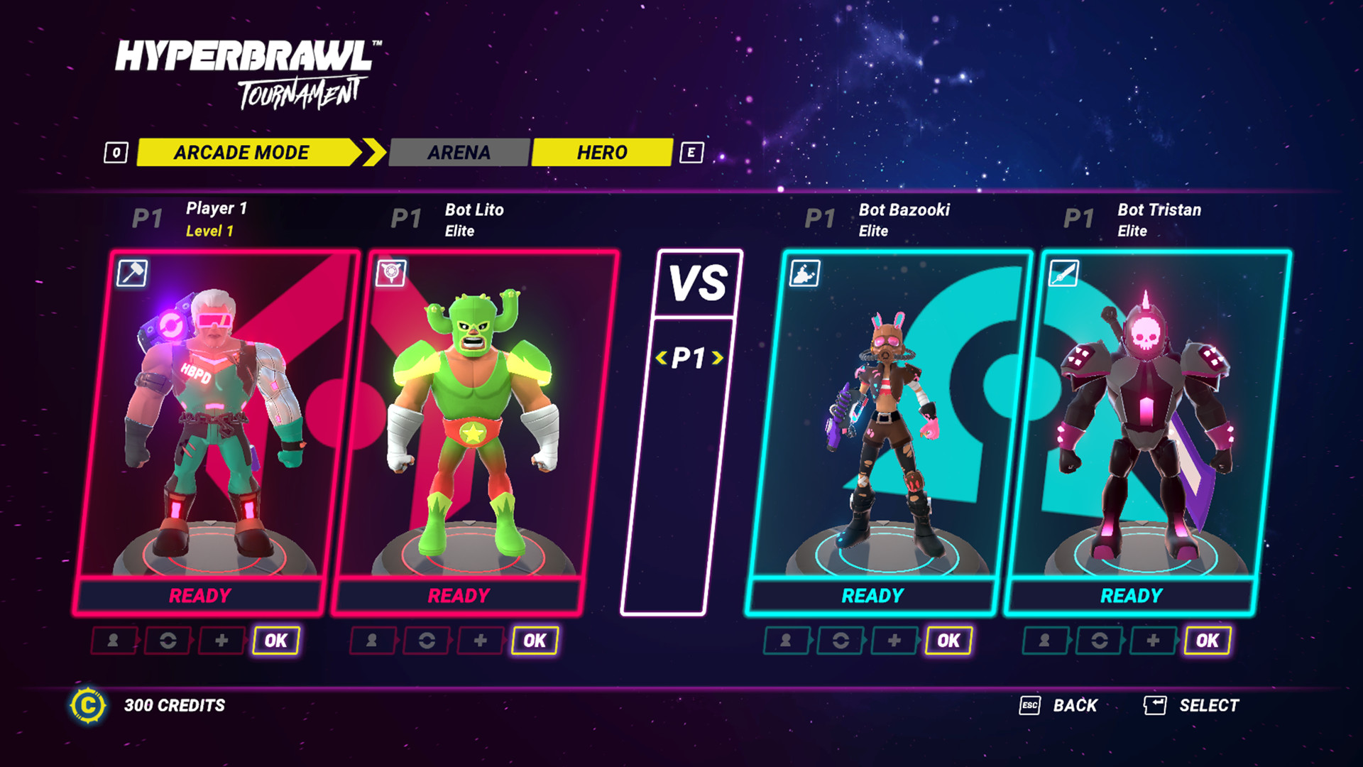 HyperBrawl Tournament - Homestars Founder Pack Featured Screenshot #1