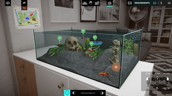 Screenshot z Aquarium Designer