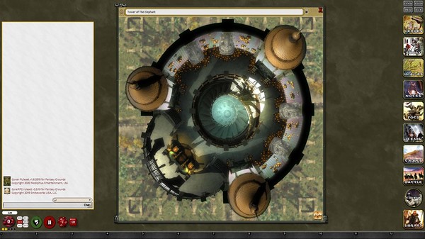 Fantasy Grounds - Conan: Dens of Iniquity & Streets of Terror Geomorphic Tile Set