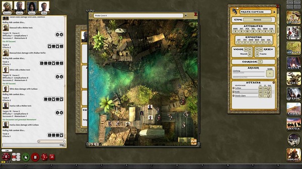 Fantasy Grounds - Conan: Fields of Glory & Thrilling Encounters Geomorphic Tile Set