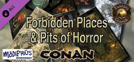 Fantasy Grounds - Conan: Forbidden Places & Pits of Horror Geomorphic Tile set Header Image