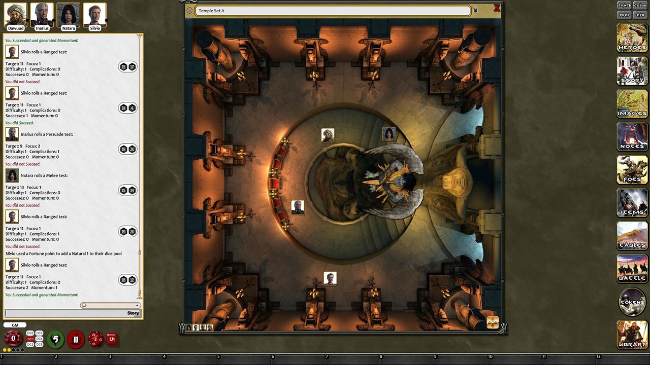 Fantasy Grounds - Conan: Forbidden Places & Pits of Horror Geomorphic Tile set screenshot 1