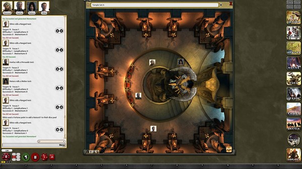 Fantasy Grounds - Conan: Forbidden Places & Pits of Horror Geomorphic Tile set