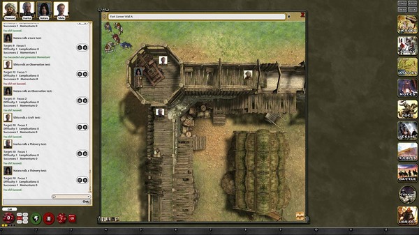 Fantasy Grounds - Conan: Perilous Ruins & Forgotten Cities Geomorphic Tile Set
